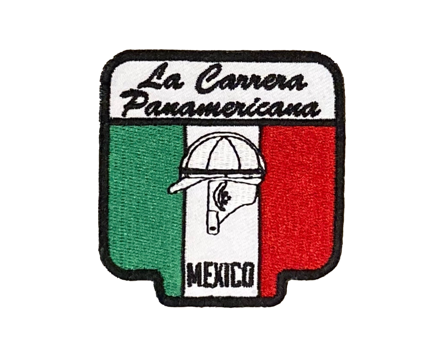 Retro La Carrera Panamericana Mexico Racing Patch