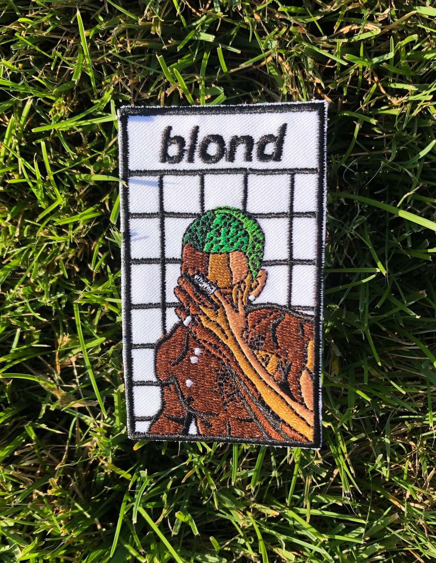 Frank Ocean “Blonde” Iron on Patch