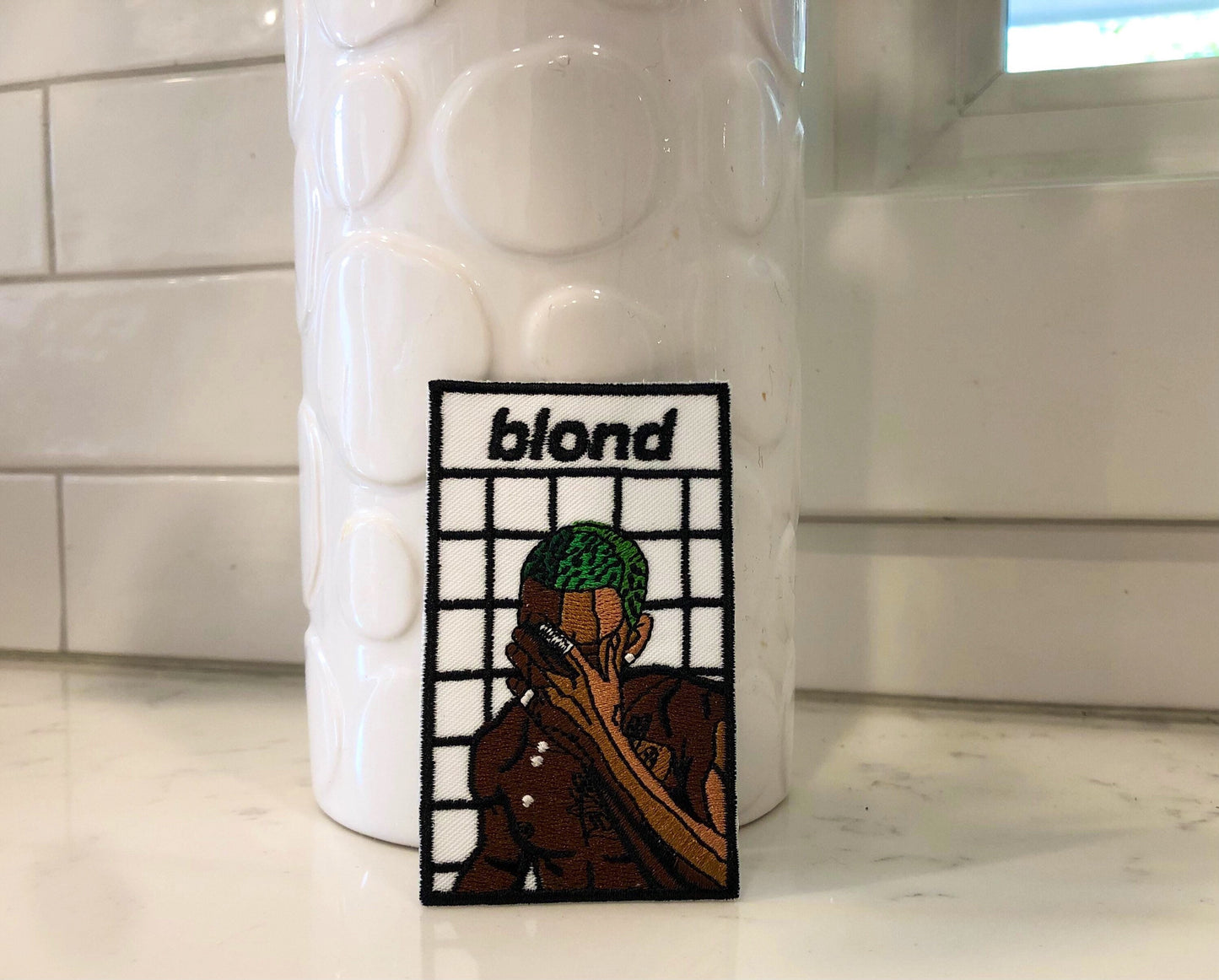 Frank Ocean “Blonde” Iron on Patch
