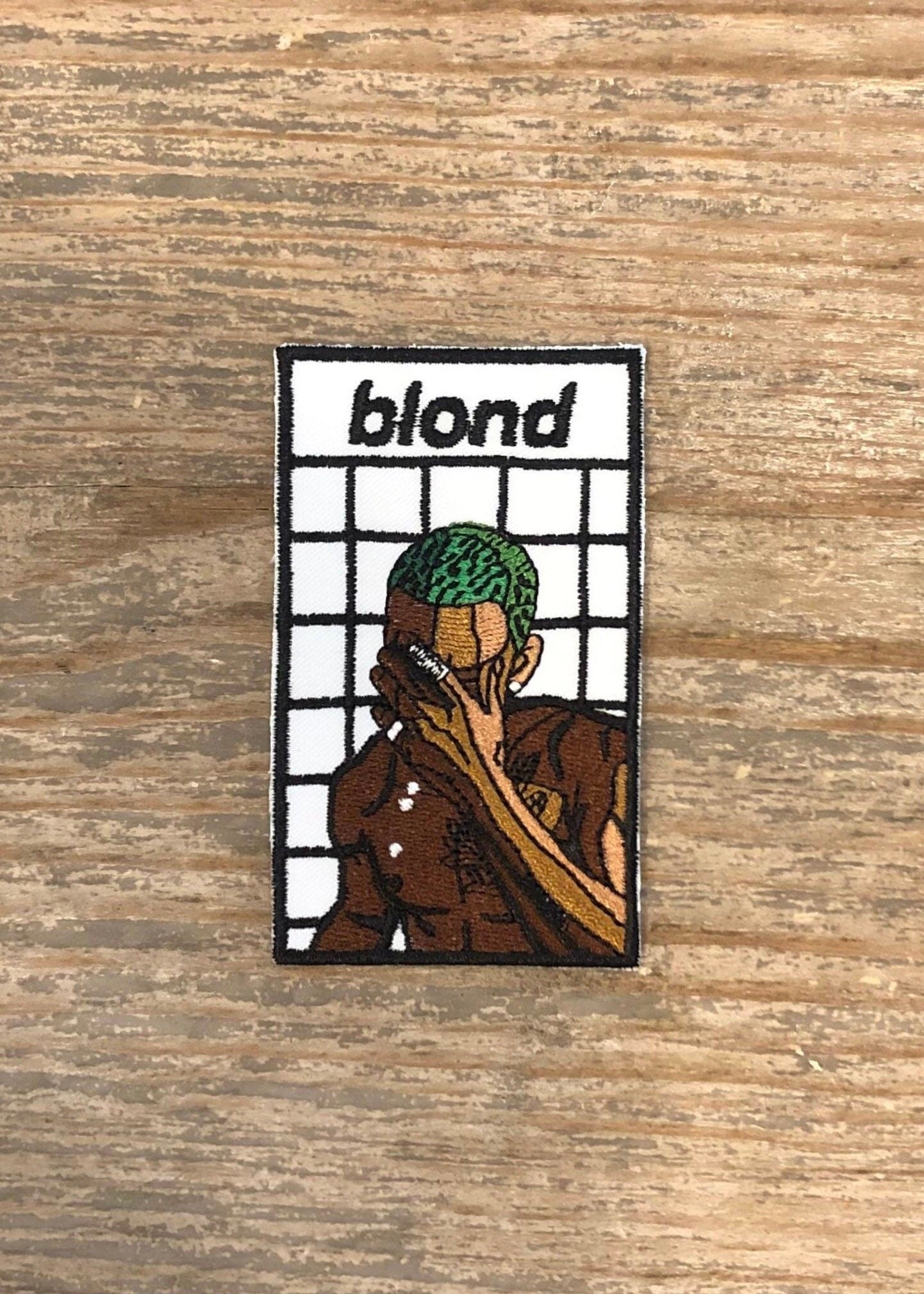 Frank Ocean “Blonde” Iron on Patch