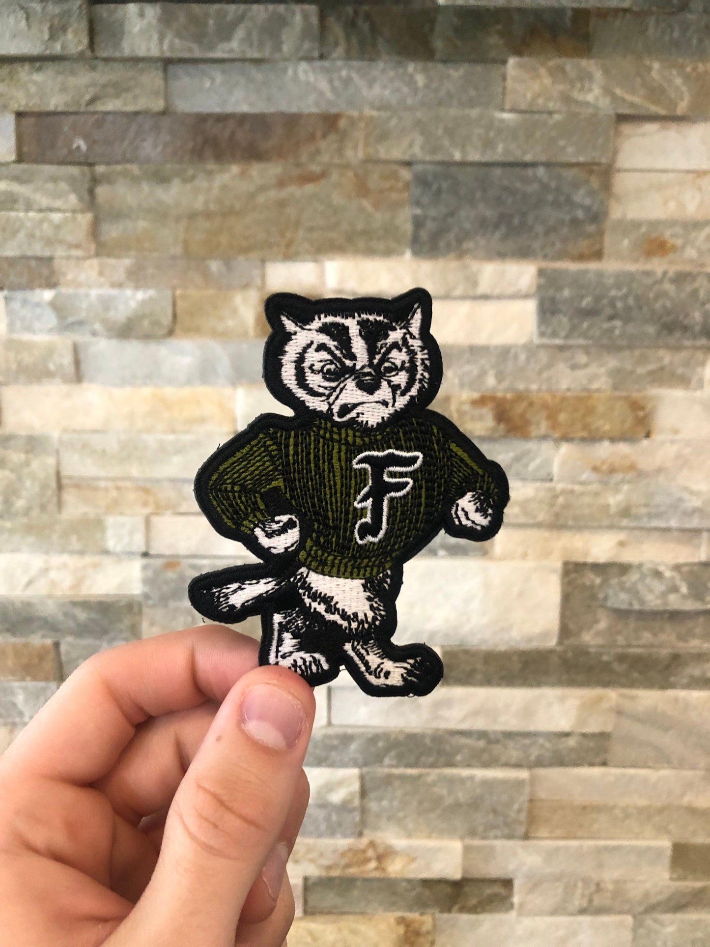Velcro Backed Forward Observation Unit Badger Patch