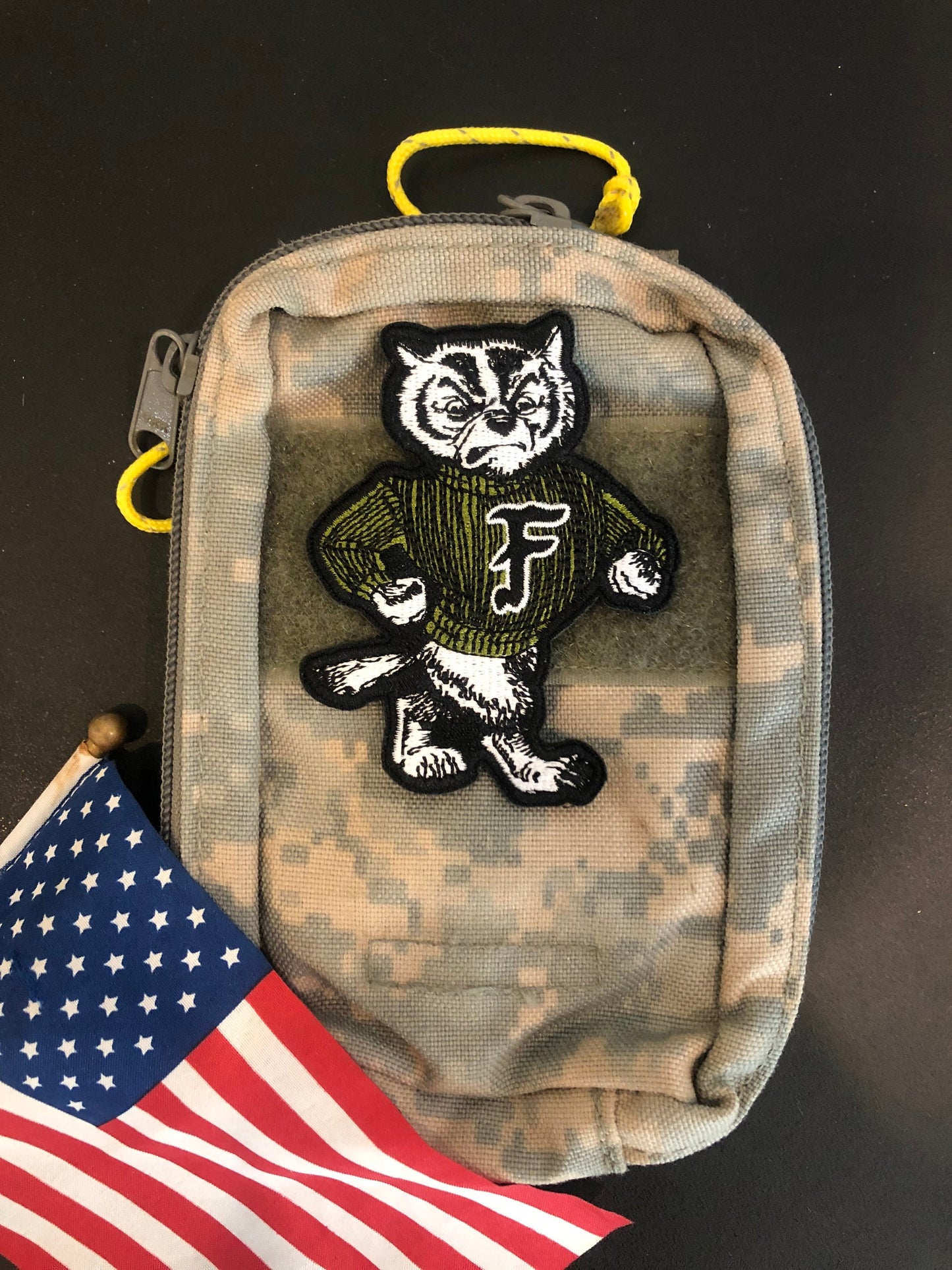 Velcro Backed Forward Observation Unit Badger Patch
