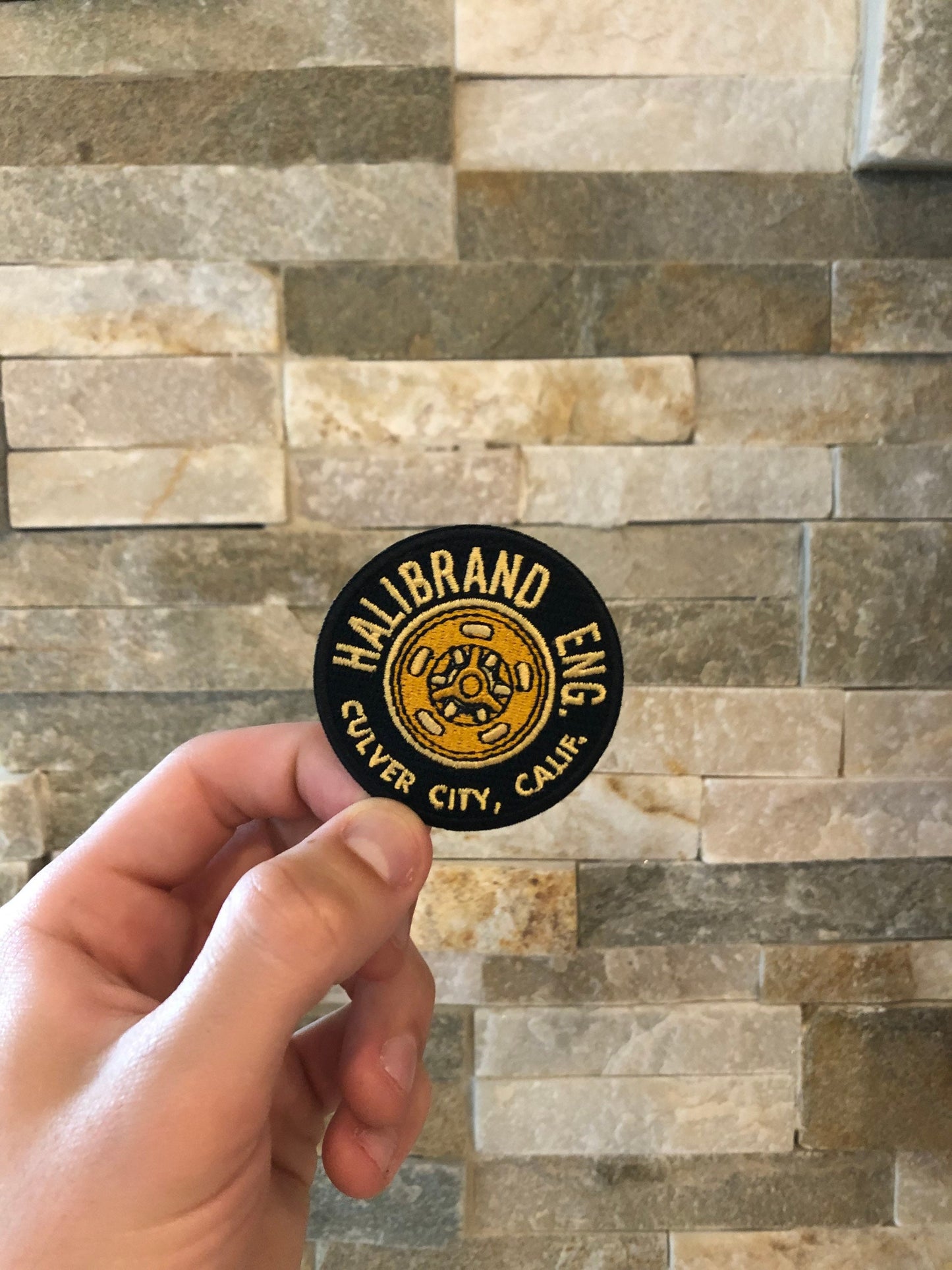Retro Halibrand Engineering “Culver City, Calif.” Patch