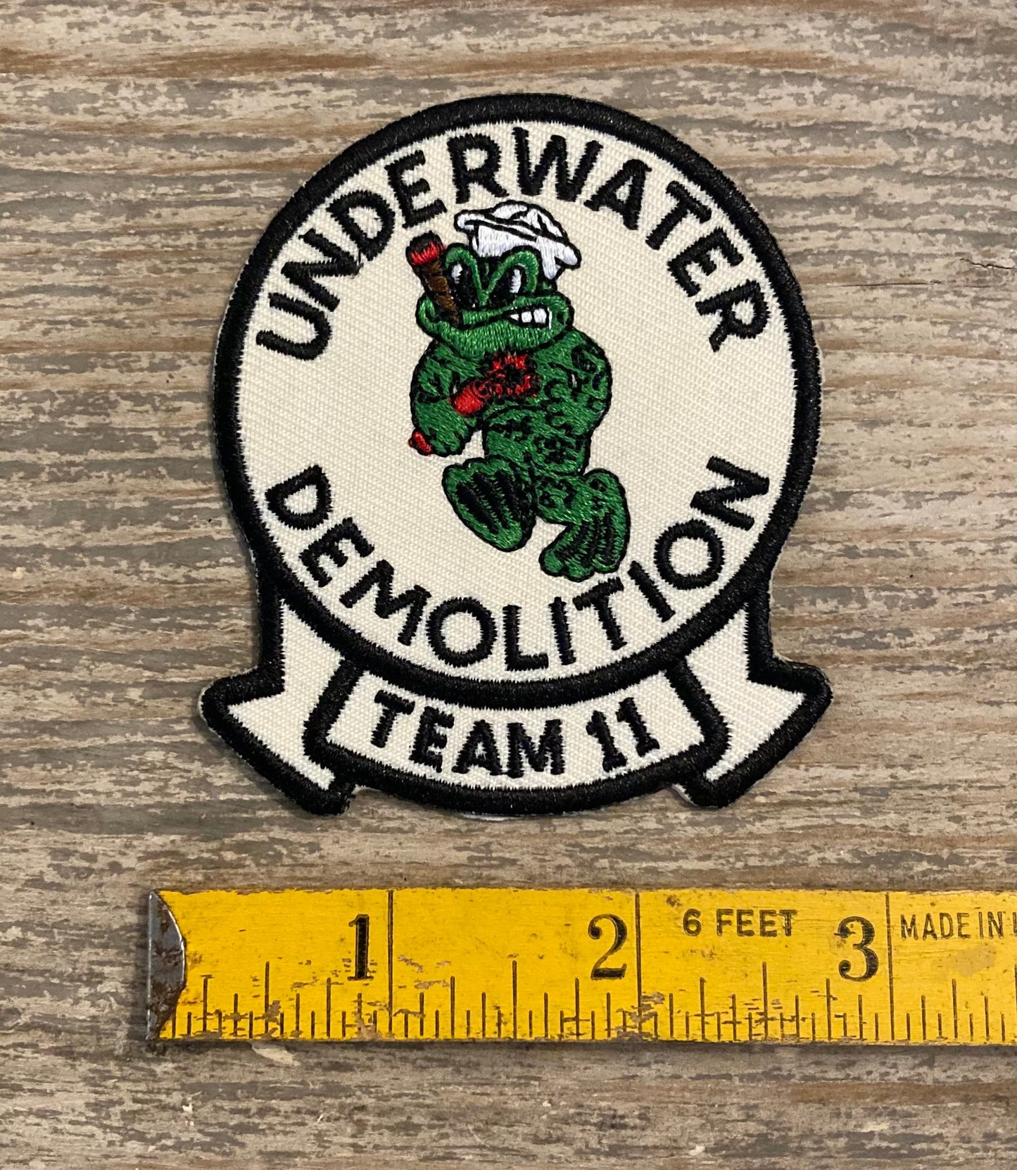 Retro Underwater Demolition Team 11 Patch