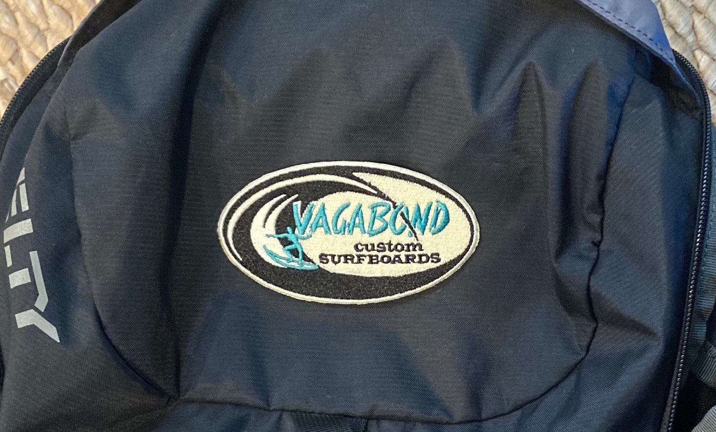 Retro Vagabond Custom Surfboards Patch