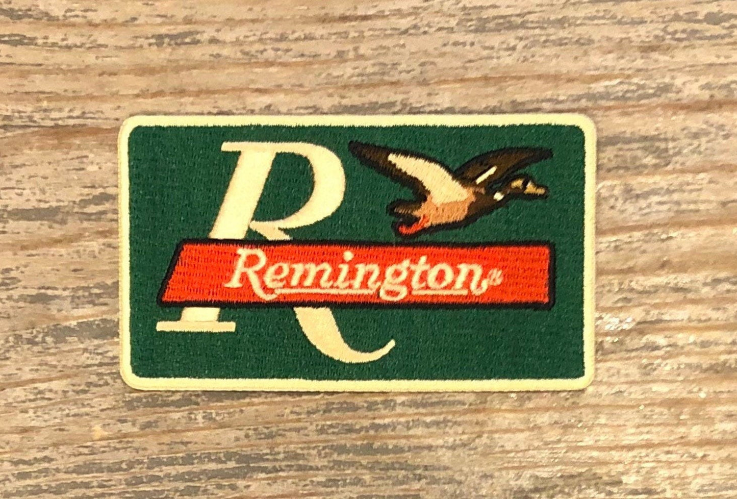 Retro Remington Firearms Mallard Duck Patch