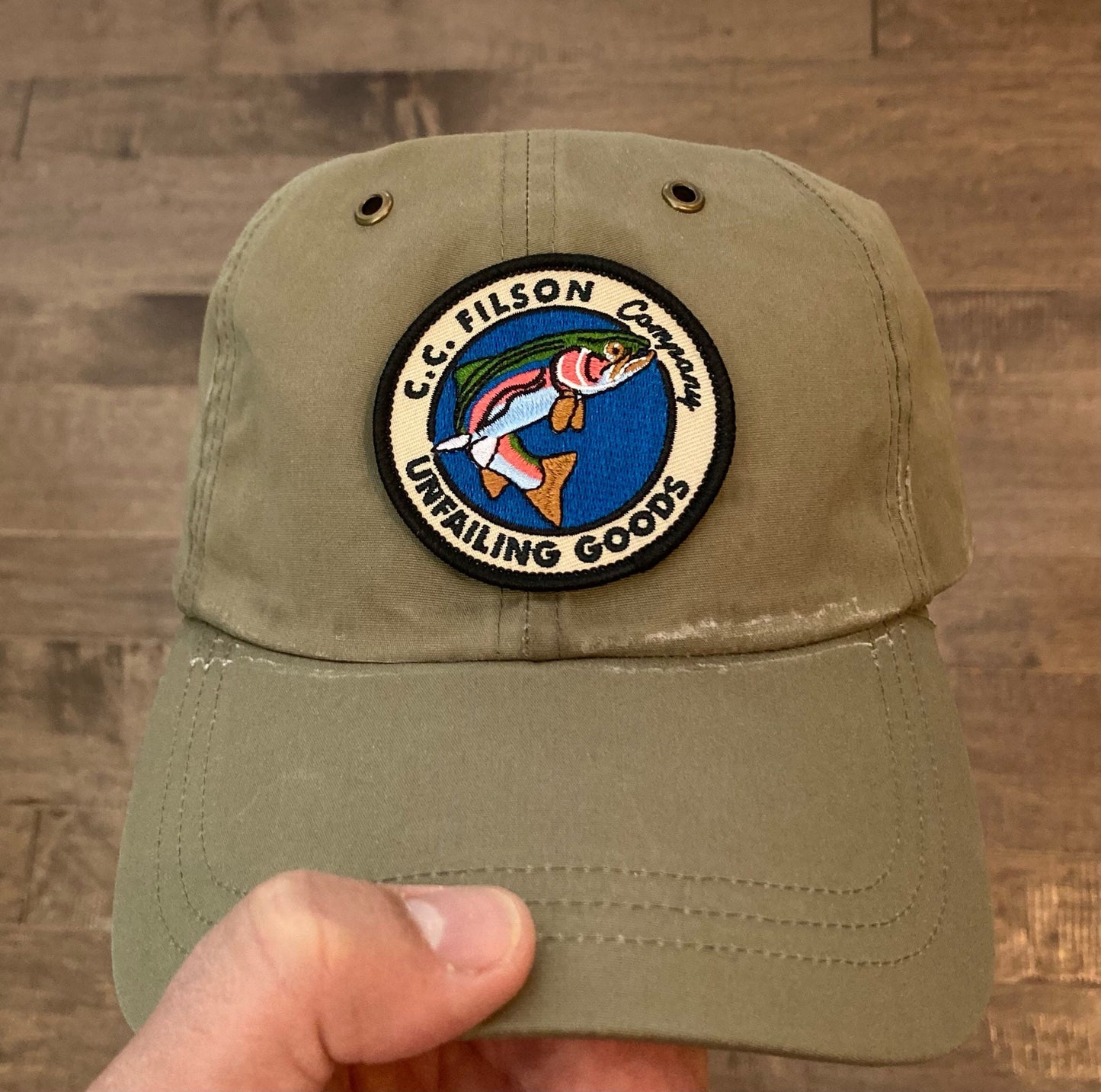 Retro C.C. Filson Company "Unfailing Goods” Patch