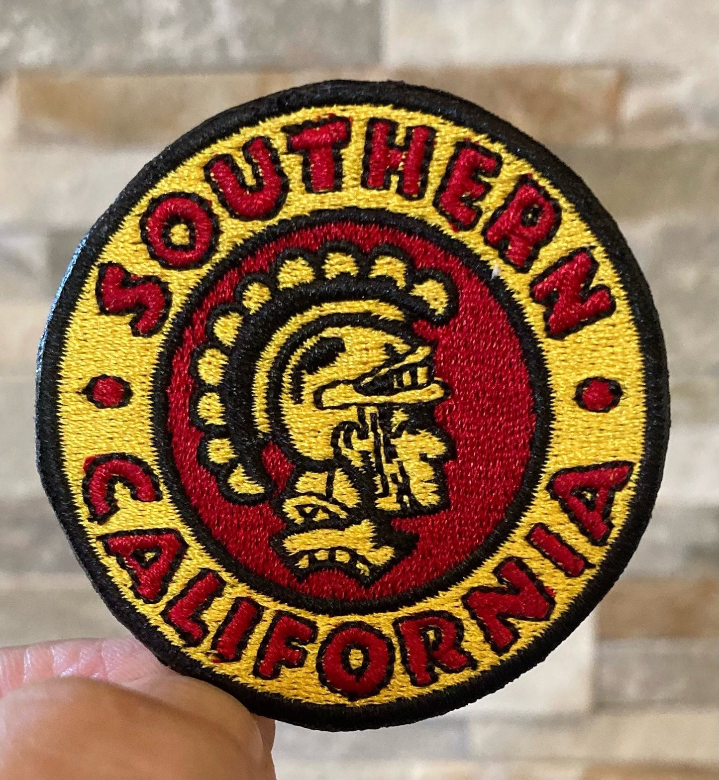 Retro University of Southern California Trojans Patch - USC