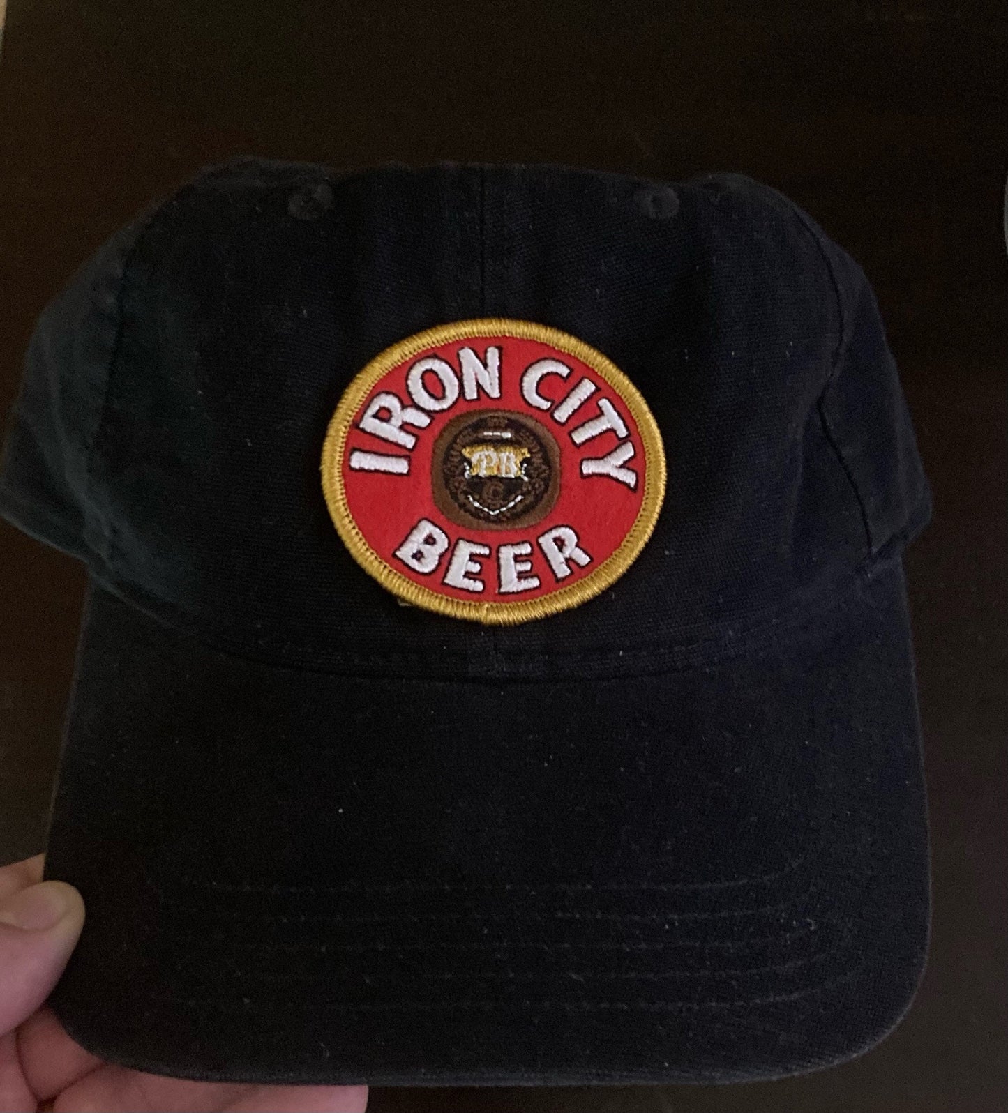 Retro Iron City Beer Patch; Iron City Brewery