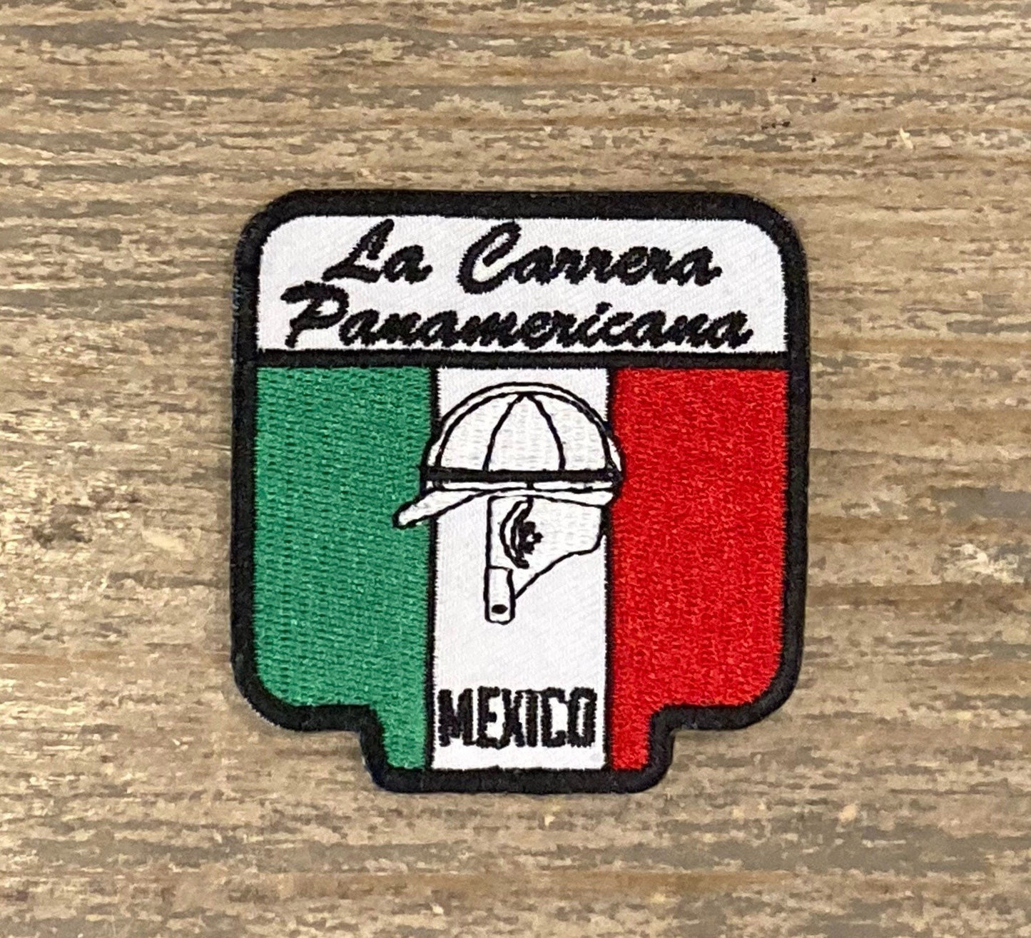 Retro La Carrera Panamericana Mexico Racing Patch
