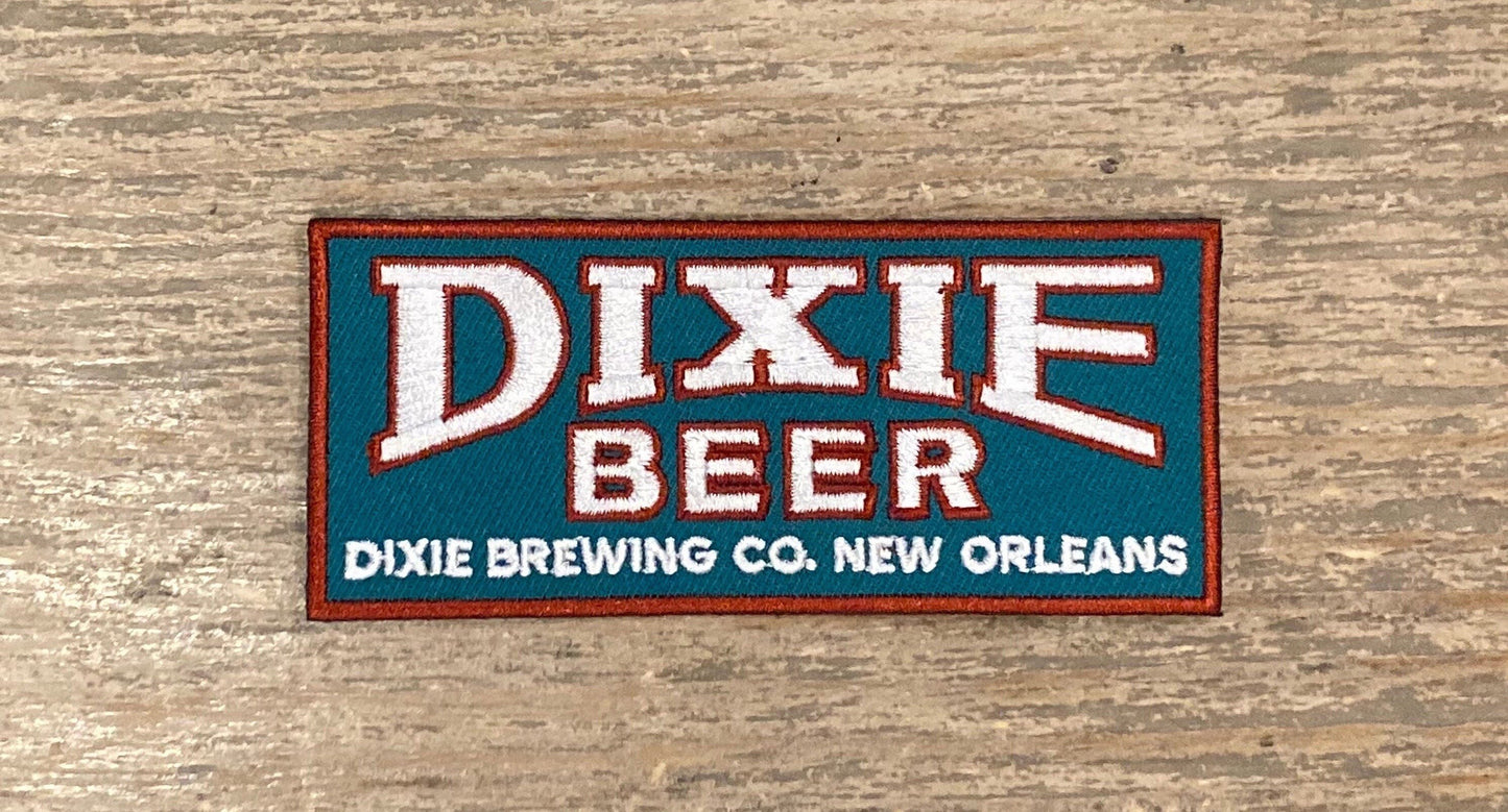 Retro Dixie Beer "Dixie Brewing Co. New Orleans" Patch