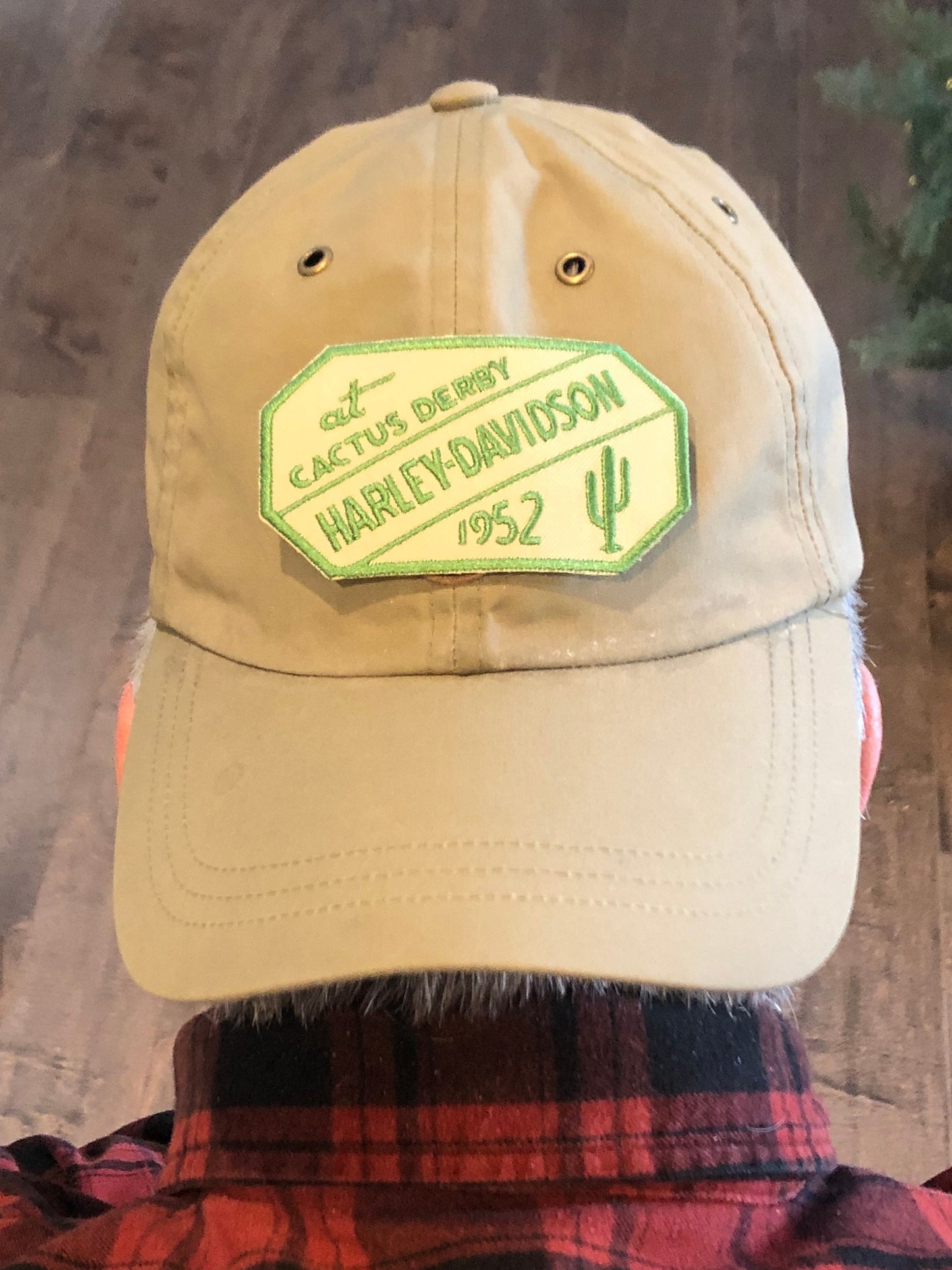 Retro Harley Davidson "At Cactus Derby 1952" Patch