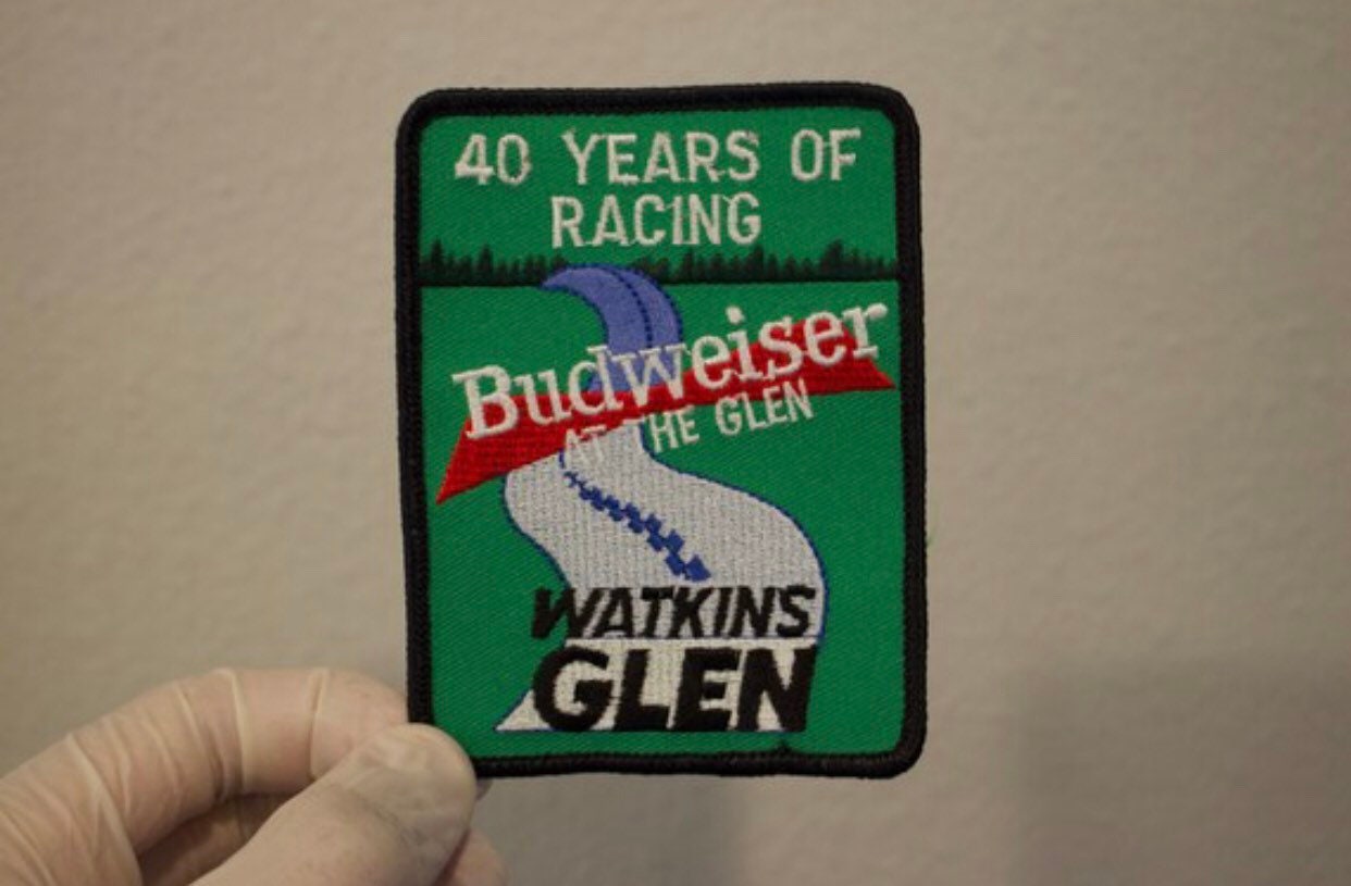 Retro Budweiser “40 Years of Racing” Patch