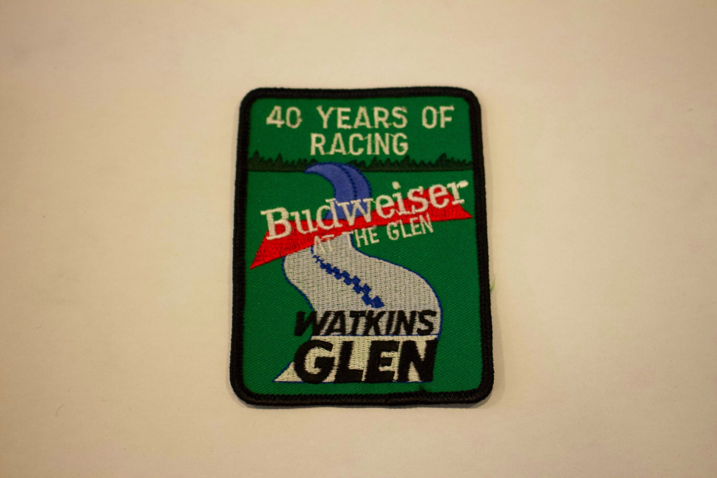 Retro Budweiser “40 Years of Racing” Patch