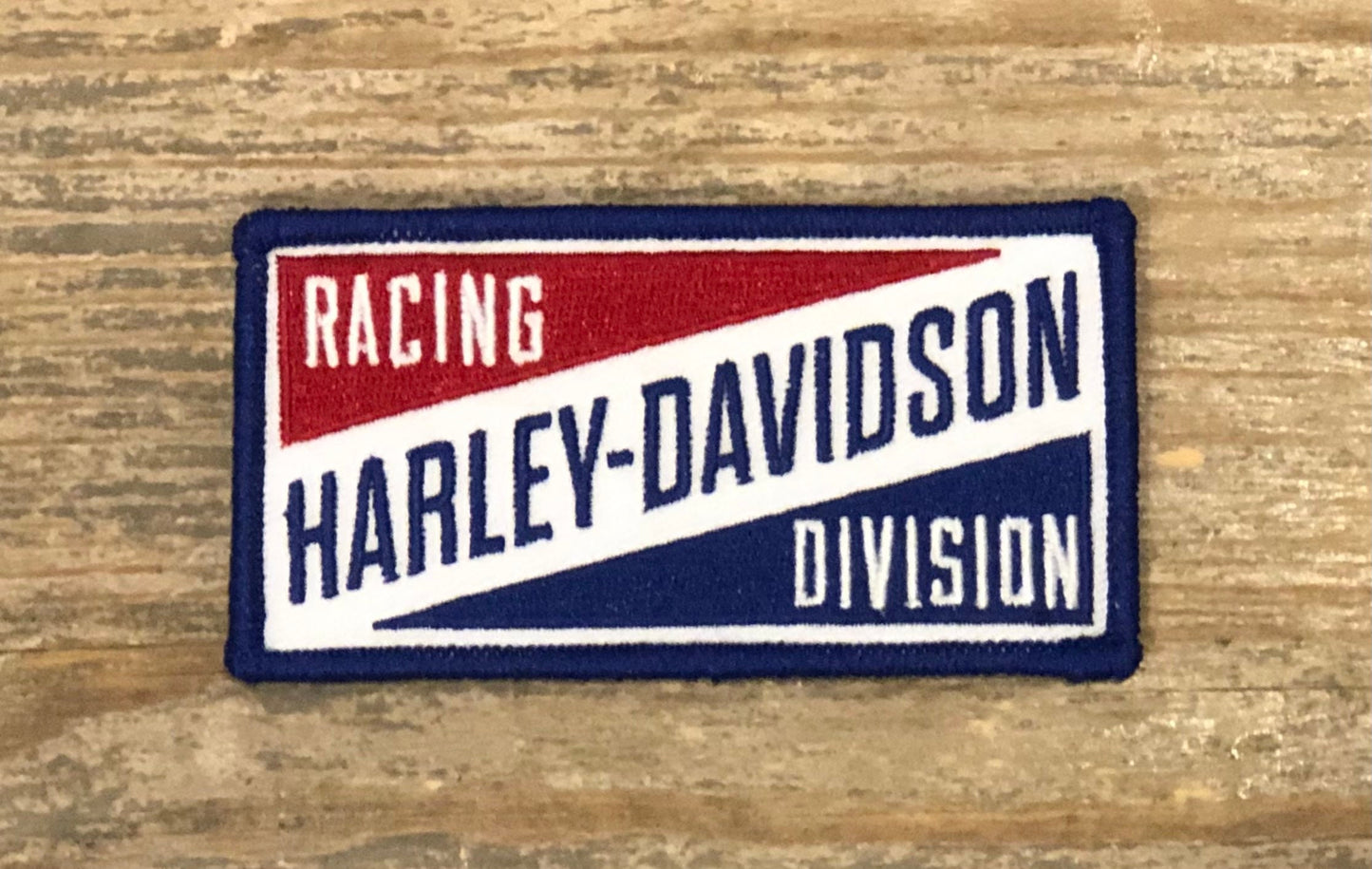 Retro Harley Davidson Racing Division Patch