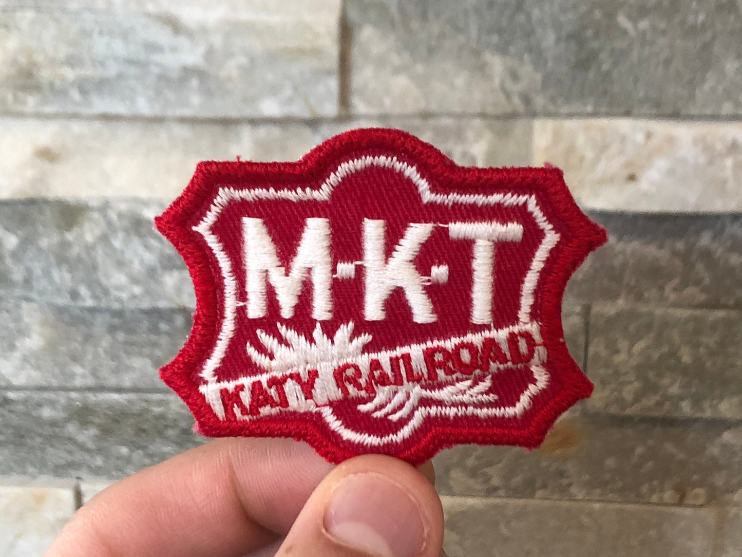 Retro MKT Katy Railroad Patch