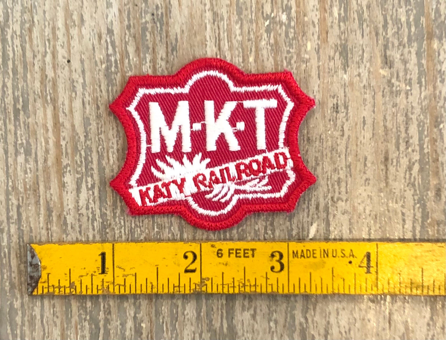 Retro MKT Katy Railroad Patch