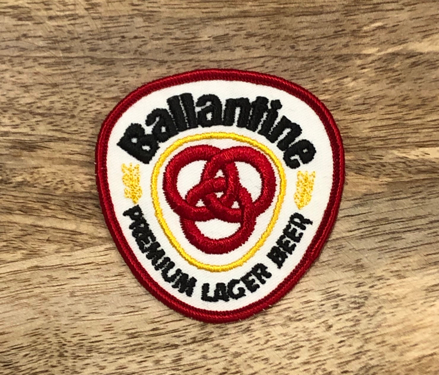 Retro Ballantine Premium Lager Beer Patch