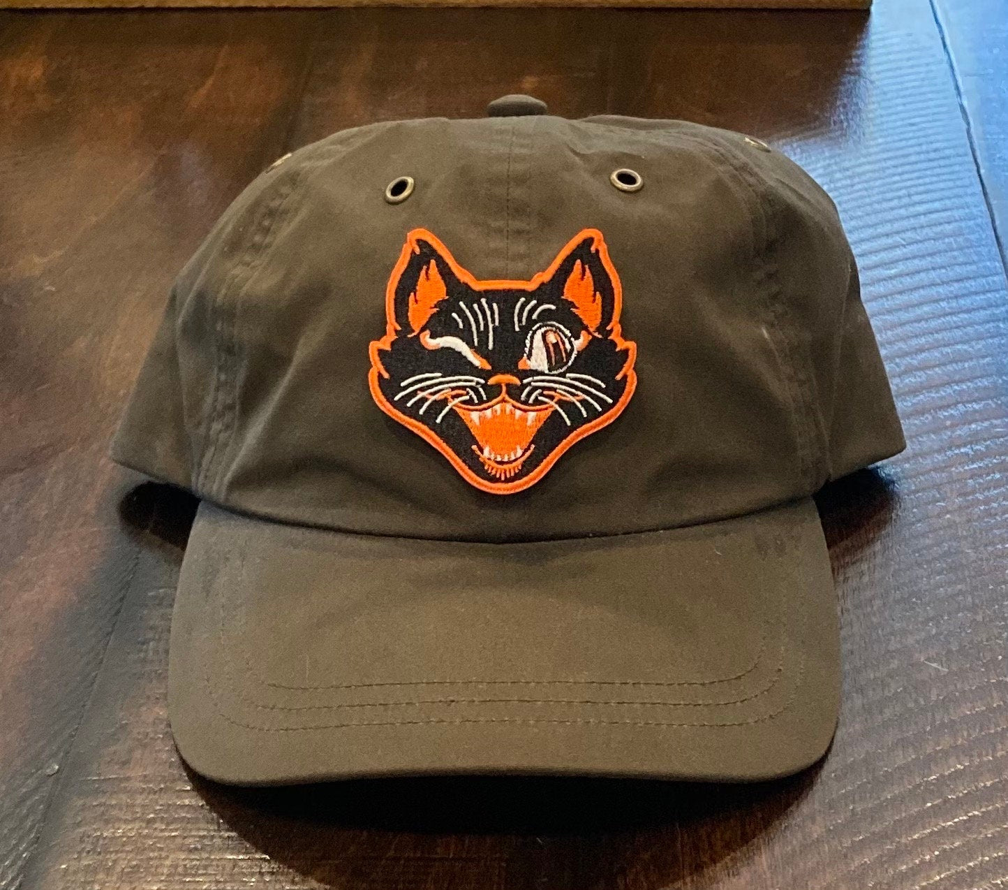 Retro 1930s Black Cats Baseball Team Patch