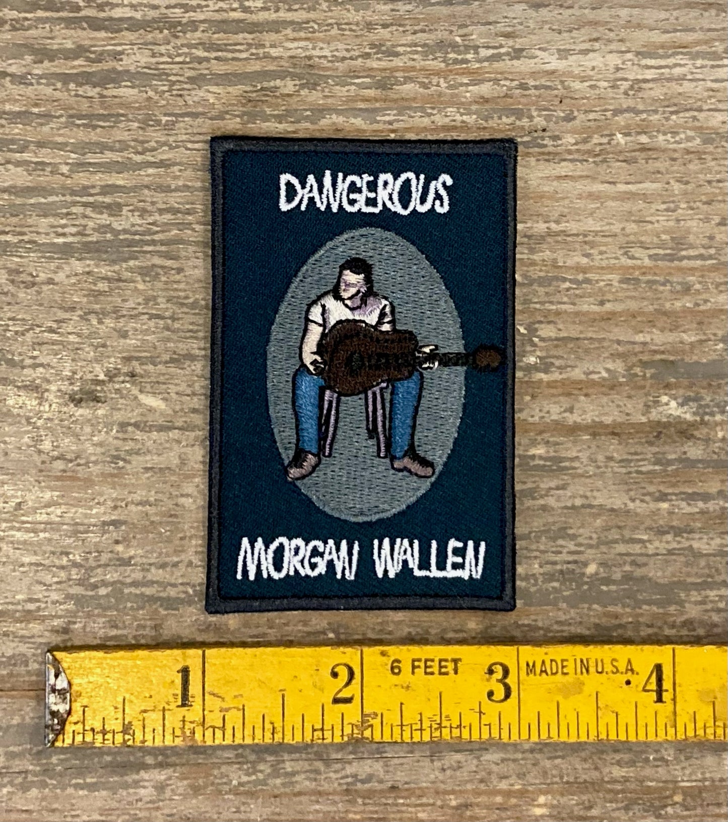 Morgan Wallen Dangerous Iron on Patch