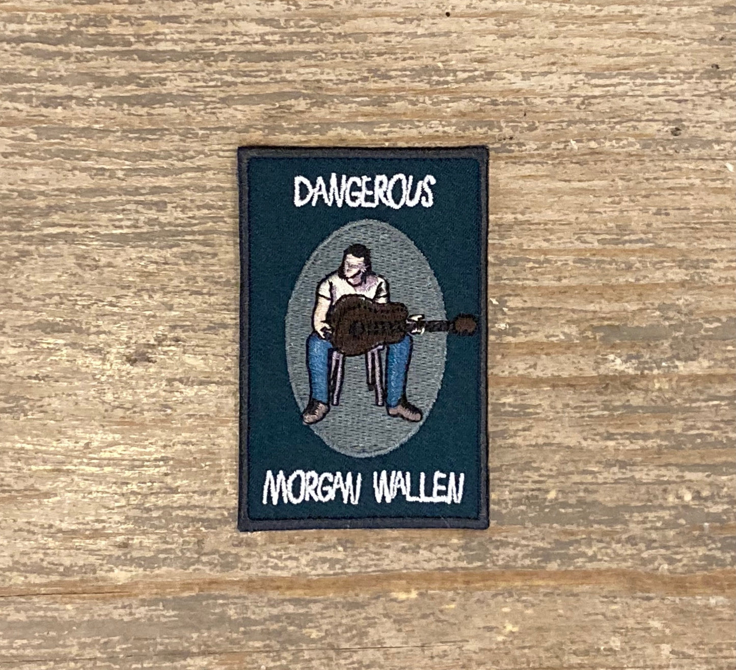 Morgan Wallen Dangerous Iron on Patch