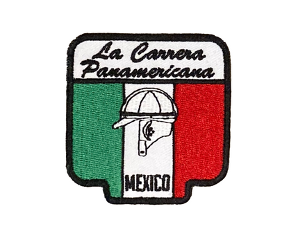 Retro La Carrera Panamericana Mexico Racing Patch
