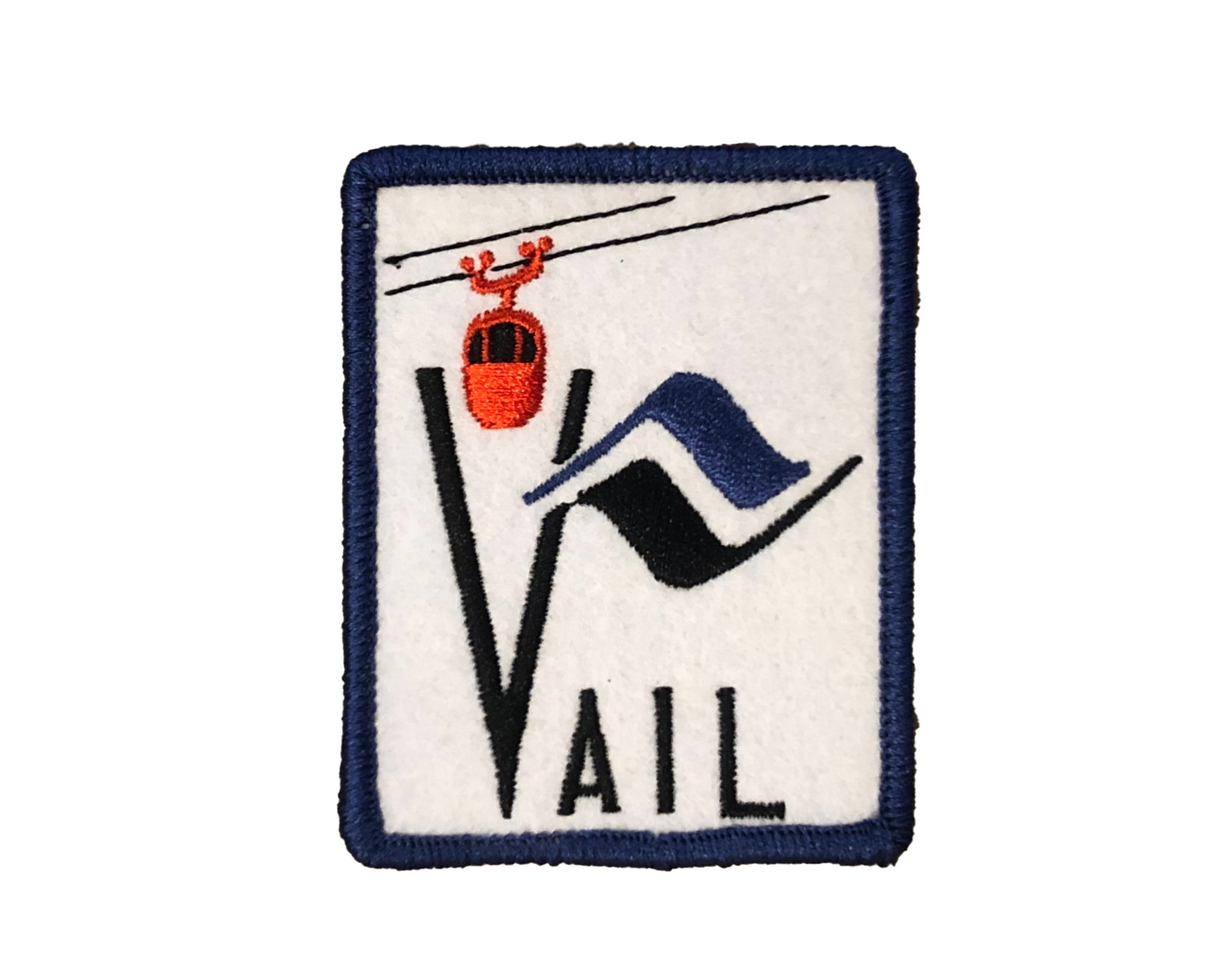 Retro Vail Ski Resort Chairlift Patch