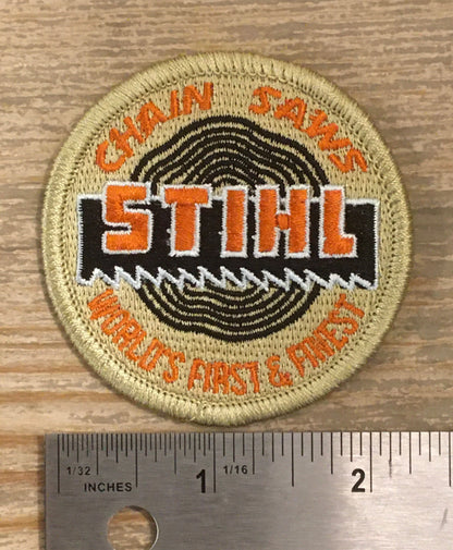 STIHL Chainsaws "World’s First & Finest" Patch