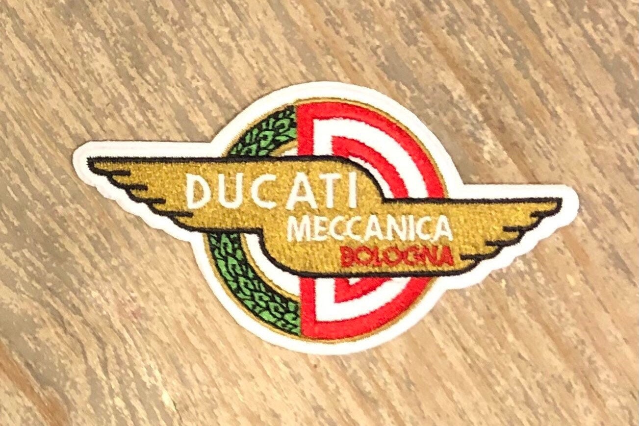 Ducati Meccanica Bologna Motorcycle Patch