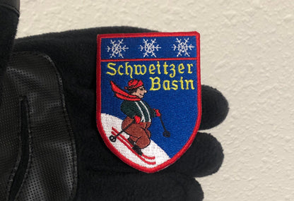 Retro Schweitzer Basin Ski Resort Patch