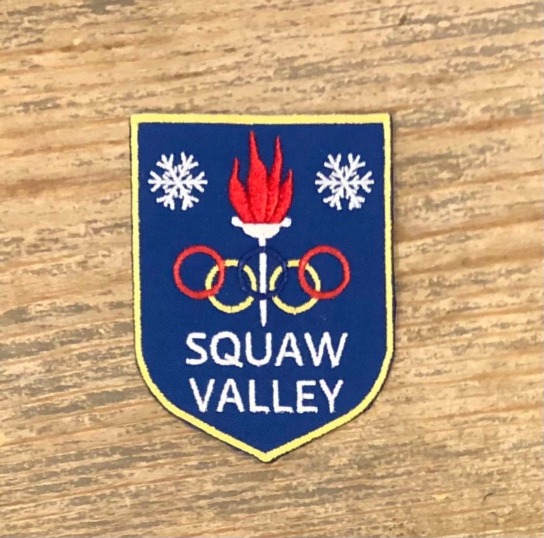Retro Squaw Valley 1960 Olympics Patch