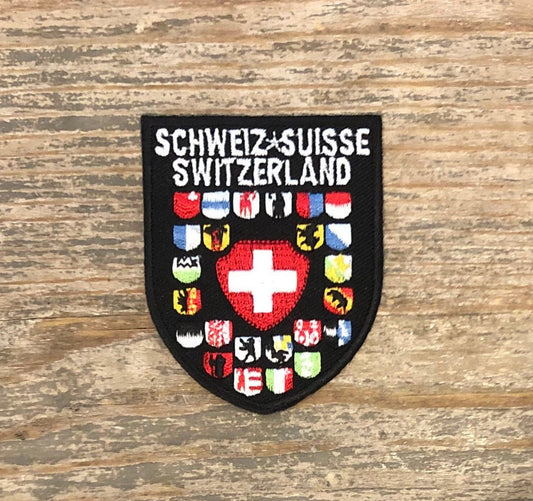 Retro Schweiz-Suisse-Switzerland Patch