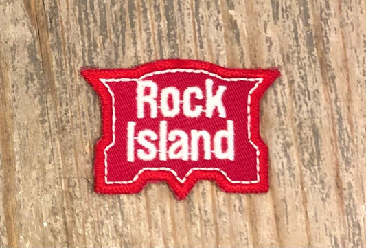 Retro Rock Island Rail Line Patch