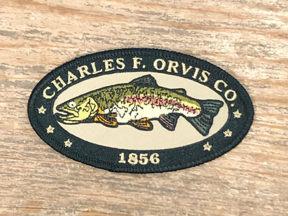 Retro 1856 Charles F. Orvis Co Trout Patch