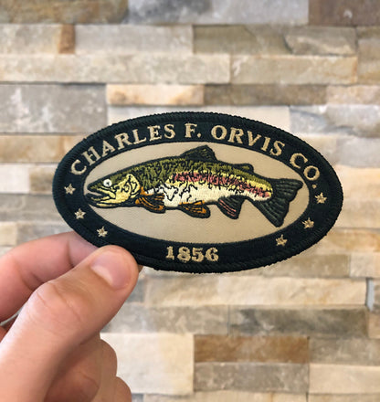 Retro 1856 Charles F. Orvis Co Trout Patch