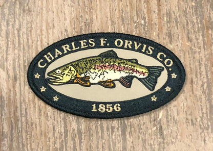 Retro 1856 Charles F. Orvis Co Trout Patch