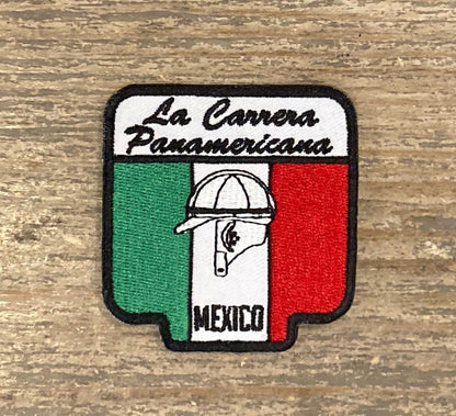 Retro La Carrera Panamericana Mexico Racing Patch