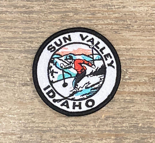 Retro Sun Valley Idaho Ski Patch