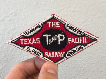 Retro "The Texas and Pacific Railway" Patch
