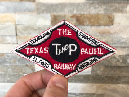 Retro "The Texas and Pacific Railway" Patch