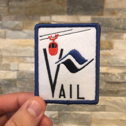 Retro Vail Ski Resort Chairlift Patch