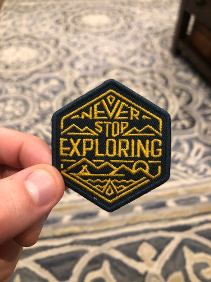 Retro “The North Face - Never Stop Exploring” Patch