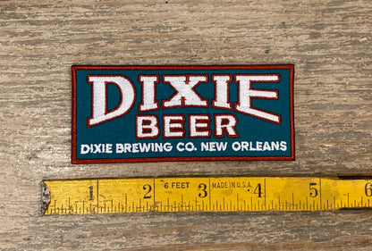Retro Dixie Beer "Dixie Brewing Co. New Orleans" Patch