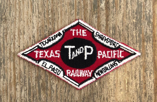 Retro "The Texas and Pacific Railway" Patch