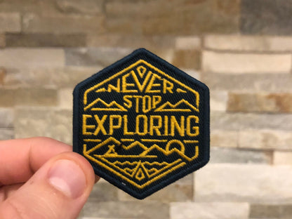 Retro “The North Face - Never Stop Exploring” Patch