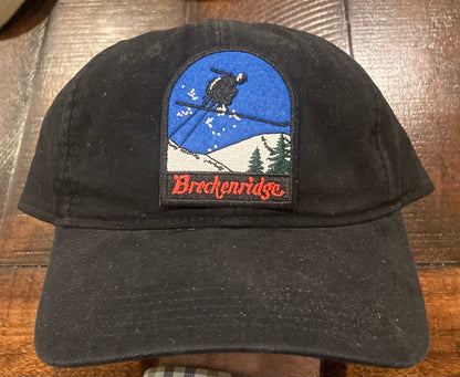 Retro Breckenridge Mountain Ski Resort Patch
