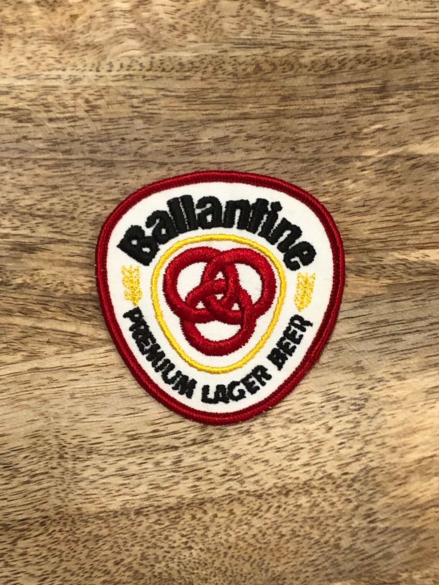 Retro Ballantine Premium Lager Beer Patch
