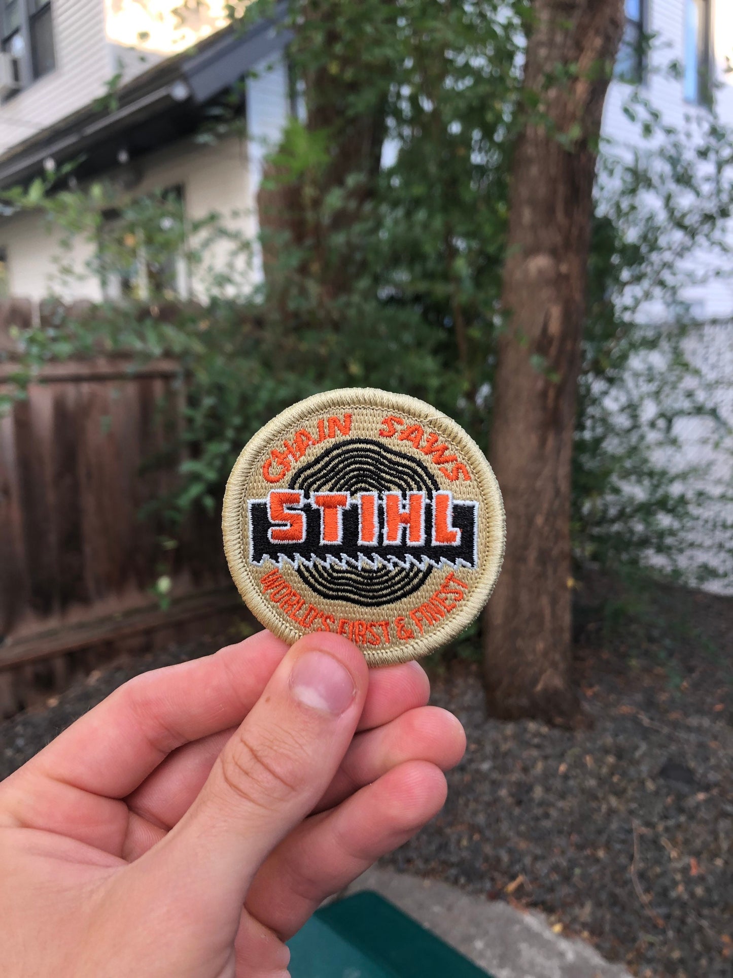 STIHL Chainsaws "World’s First & Finest" Patch