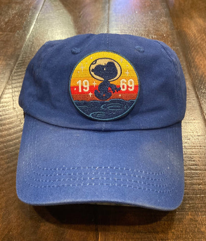 Retro 1969 Snoopy Apollo Moon Landing Patch